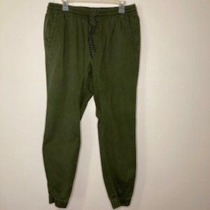 Olive Green No Boundaries Joggers Size Large 36-38